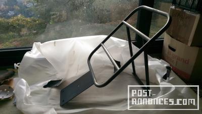 Porte bagages coursier Vespa PX 125