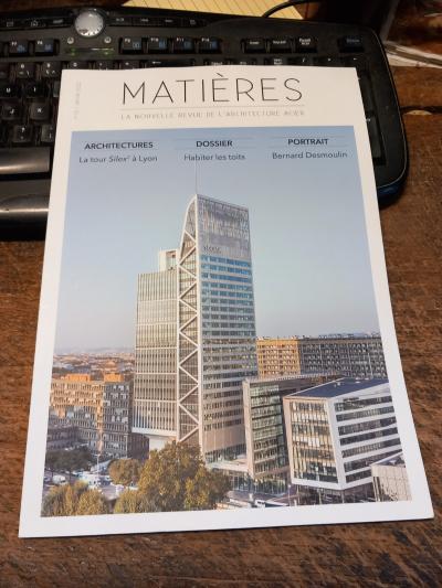 Mati�res,  revue de l'architecture acier   n� 13   Bernard Desmoulin   Silex�