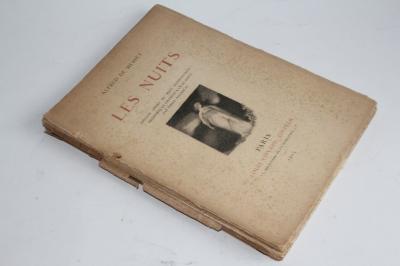 Livre Les nuits Alfred de Musset 1905 Gravures �mile Nourigat (51795)