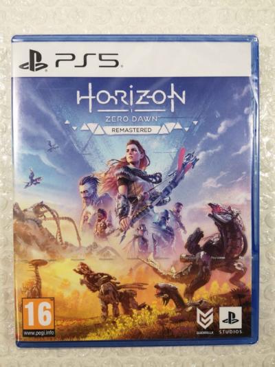 HORIZON ZERO DAWN REMASTERED PS5 EURO NEW (GAME IN ENGLISH-FRANCAIS-DE-ES-IT-PT)