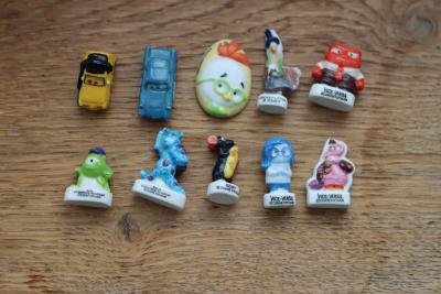 feves disney pixar montre et compagnie cars vice versa chicken little bob sully