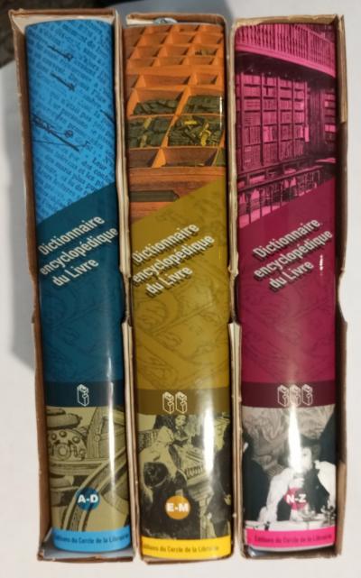 Dictionnaire encyclop�dique du livre, �dition du Cercle de la librairie