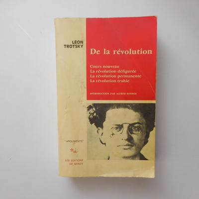 Leon Trotsky 1976 de La Revolution Essai Politique Issues Midnight France N8740