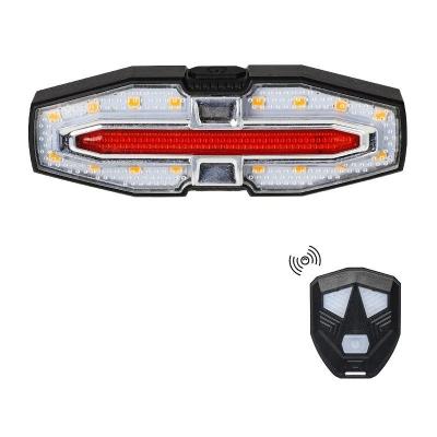 Eclairage Led V�lo Clignotants Feux de v�lo arri�re sans fil Rechargeable