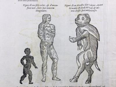 Bois Le Roi en 1614 Melun Seine et Marne Rare Gravure sur Bois Ambroise Par�