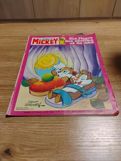 Magazine le journal de Mickey n�1314 des fleurs, des abeilles et du miel
