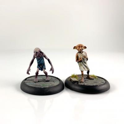 X1 Dobby And Kreattur Resin   Finecast Harry Potter Harry Potter | P 00PVC