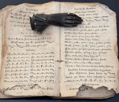 CORDIER   R�gles de la civilit� pu�rile, �crit en caract�res de civilit�   1749