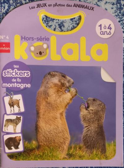 KOLALA JEUX 4 HS TES STICKERS DE LA MONTAGNE