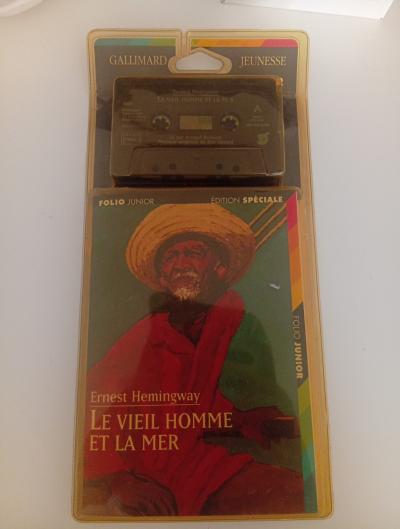 Livres  Cassettes Le Vieil Homme Et La Mer Folio Junior