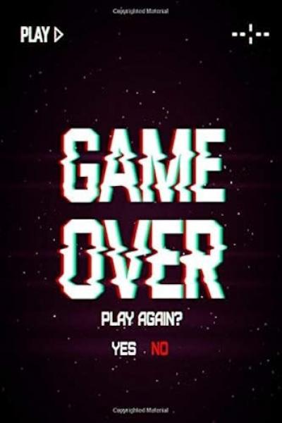 Carnet de notes Game over