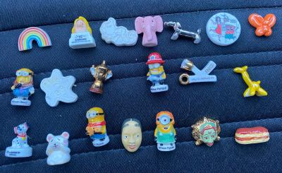 Lot de 20 f�ves uniques   Collection vari�e