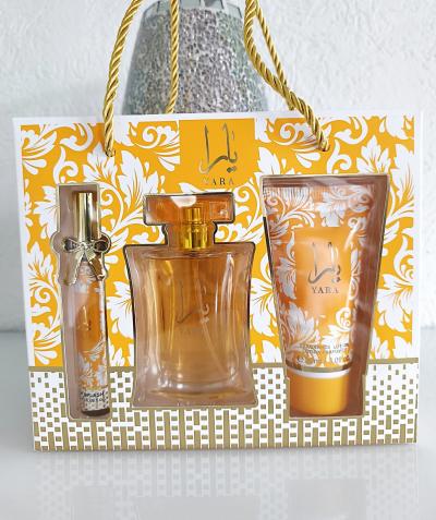 Coffret Yara Mystical   Eau De Parfum 50ml   Body Splash 20ml   Lotion Parfum�e