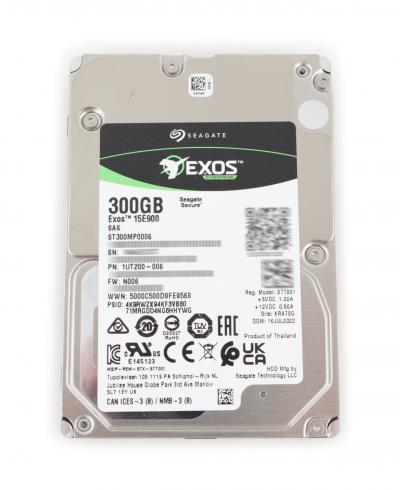 Disque dur d'entreprise Seagate Exos 15E900 300 Go SAS 15 K tr-min