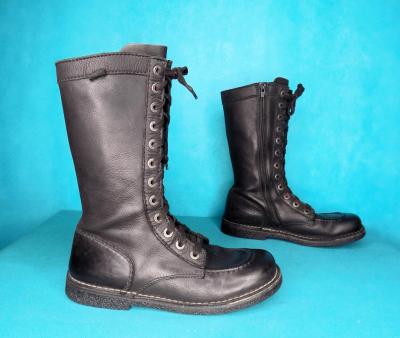 Botas KICKERS Meetkiknew De Cuero Negro Talla 40 EU