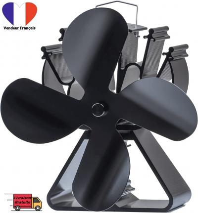 Ventilateur po�le � bois Chemin�e de po�le � chaleur po�le � granul�s pour foyer