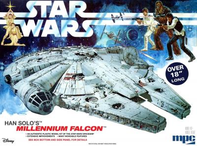 Star Wars : Un nouvel espoir Faucon Millenium 1-72 MPC
