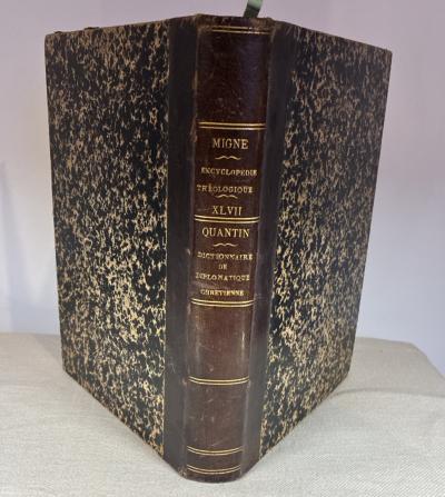 Dictionnaire de Diplomatique Chr�tienne   Quantin   Migne 1846 (E.O)