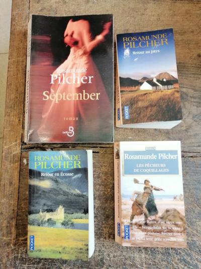 Lote De 4 Libros De Rosamunde Pilcher: Regreso A Escocia   Regreso Al Pa�s