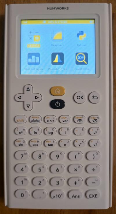 NumWorks Calculatrice Graphique Lyc�e Python Mode Examen Calculette Sup�rieur N