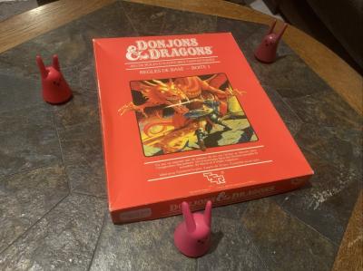 LIVRE R�GLE DE BASE DONJONS & DRAGONS TSR VERSION
