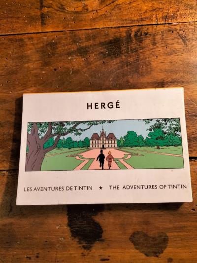 CARNET DE 14 CARTES LES AVENTURES DE TINTIN  (BC247)