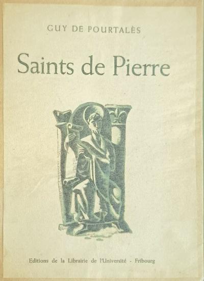 Saints de Pierre EO num�rot�e illustrations en couleur|Guy de Pourtal�s|Bon �tat