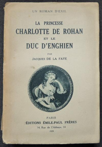 La princesse Charlotte de Rohan et le duc d'Enghien Jacques de la Faye 1929