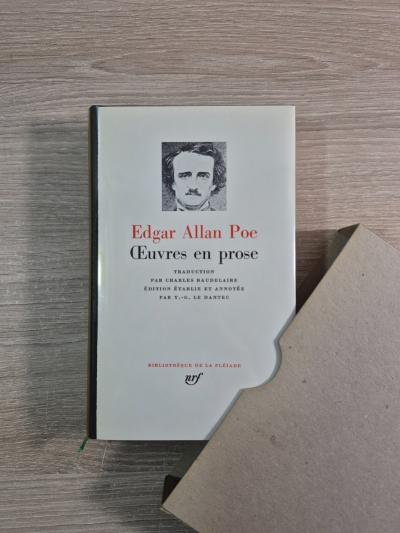 LA PL�IADE   Edgar Allan Poe    uvres en prose   Gallimard 1987   TBE