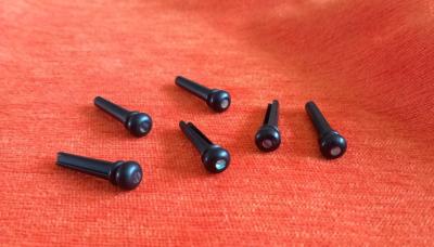 CHEVILLES cordes guitare guitar string pin Ebene ebony insert nacre