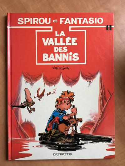 BD SPIROU ET FANTASIO  N� 41   EO 1989   La vall�e des bannis   TBE