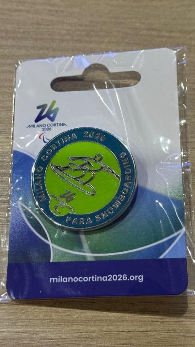 Pin's Para Snowboarding  JO Jeux Olympiques 2026 spilla Milano Cortina HONAV USA