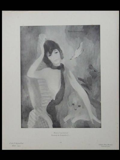 L'ART D'AUJOURD'HUI   HIVER 1925   MARIE LAURENCIN, HENRY DE WAROQUIER