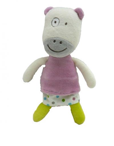 B�b� neuf vache velours Max et Lilas les Acrobates
