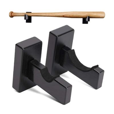Support de Batte de Baseball en Bois  1 Paire de Supports Muraux Horizontaux ...