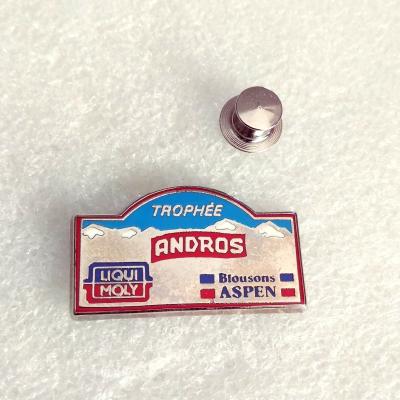 Pin's lapel pin pins Rallye Troph�e ANDROS Liqui Molly Blouson Aspen Zamac Sign�