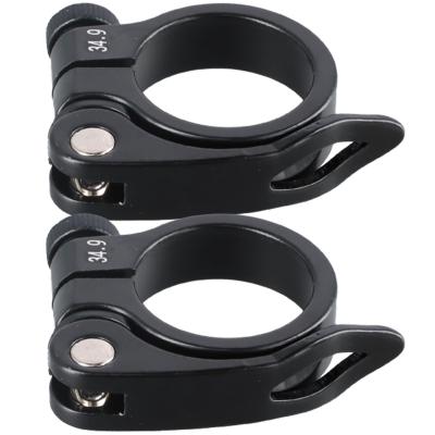2 pi�ces Collier de Selle de V�lo 34,9mm, Ajustable Colliers de Selle en Alli...