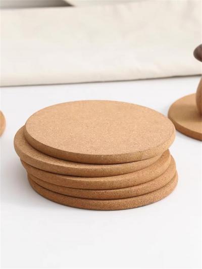 Lot de 6 Dessous de Plat en li�ge �pais et antid�rapant pour Table Chaude, De...