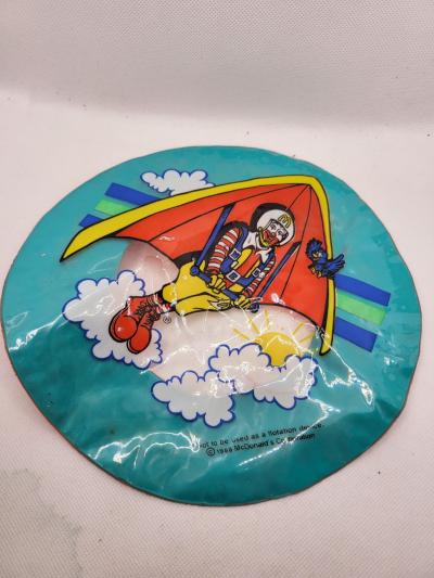 MC DONALD   HAPPY MEAL : RONALD MC DONALDS TYPE BOUEE GONFLABLE - VINTAGE 1988