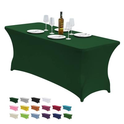Housse de Table en �lasthanne Extensible de 6 m pour Tables Pliantes rectangu...