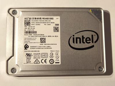 Intel SSD Pro 5450s SSDSC2KF256G8 02X50D 256GB Tlc SATA III 2.5'