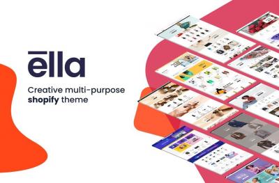 Ella Theme eCommerce Pour Shopify Sites