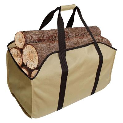 Grand sac fourretout pour b�ches de bois de chauffage   Panier de rangement e...