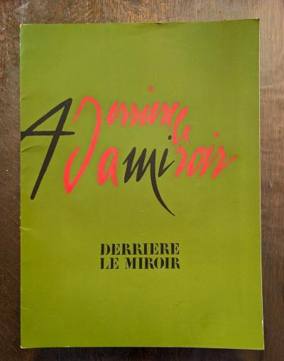 Book Derri�re le Miroir 206 Adami Dimostrationi Maegth 1973 Art