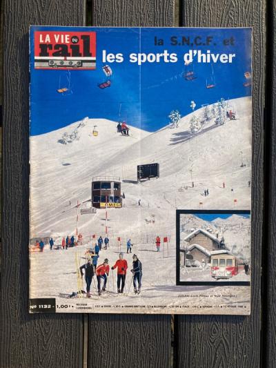 Vie du rail 1968 1132 ARTOUSTE LE CORBIER AVORIAZ BOURG SAINT MAURICE TARENTAISE