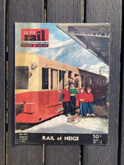 VIE DU RAIL 1954 435 SAINT GERVAIS LES BAINS LE FAYET