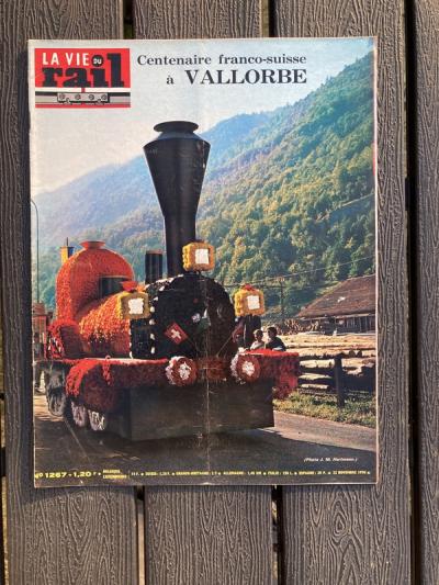 vie du rail 1970 1267 DENDIN CATILLON LE CATEAU VALLORBE PLAISIR GRIGNON JOUGNE