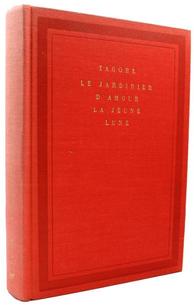 TAGORE   Le Jardinier d'amour   Collection Soleil   Gallimard   1964   BE