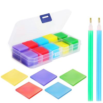 Lot de 200 pots de cire de peinture diamant et stylos de peinture diamant, av...