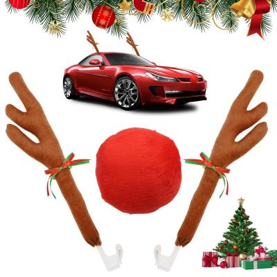 Voitures Rennes de No�l,Decoration Noel Voiture,Voiture Renne Rudolf D�corati...